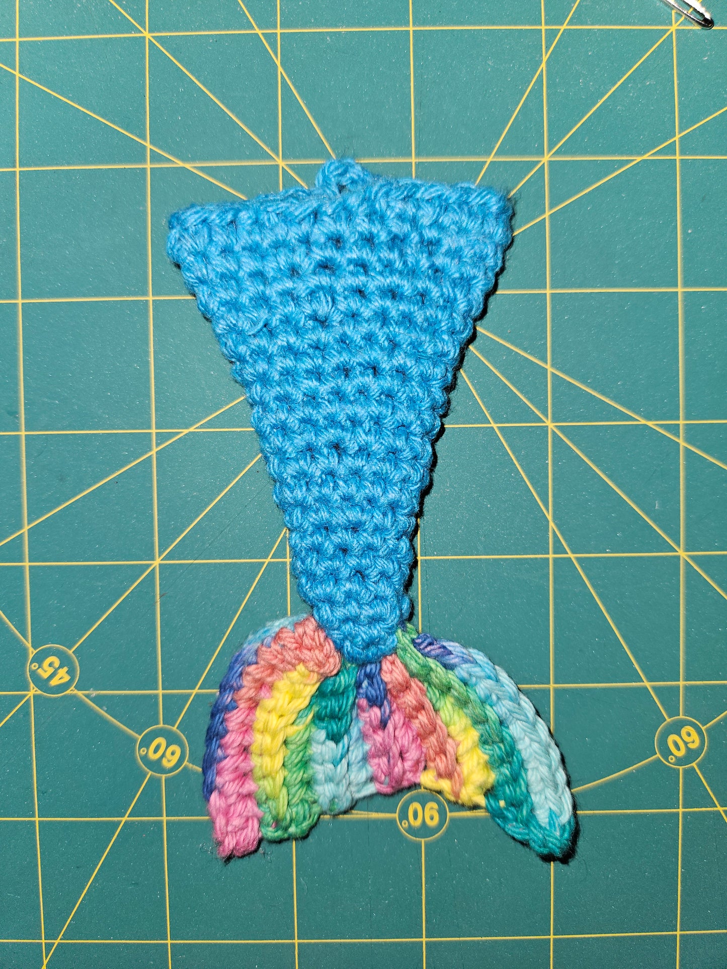 Mermaid Tail Lip Balm Chapstick Holder Keychain or Bag Charm