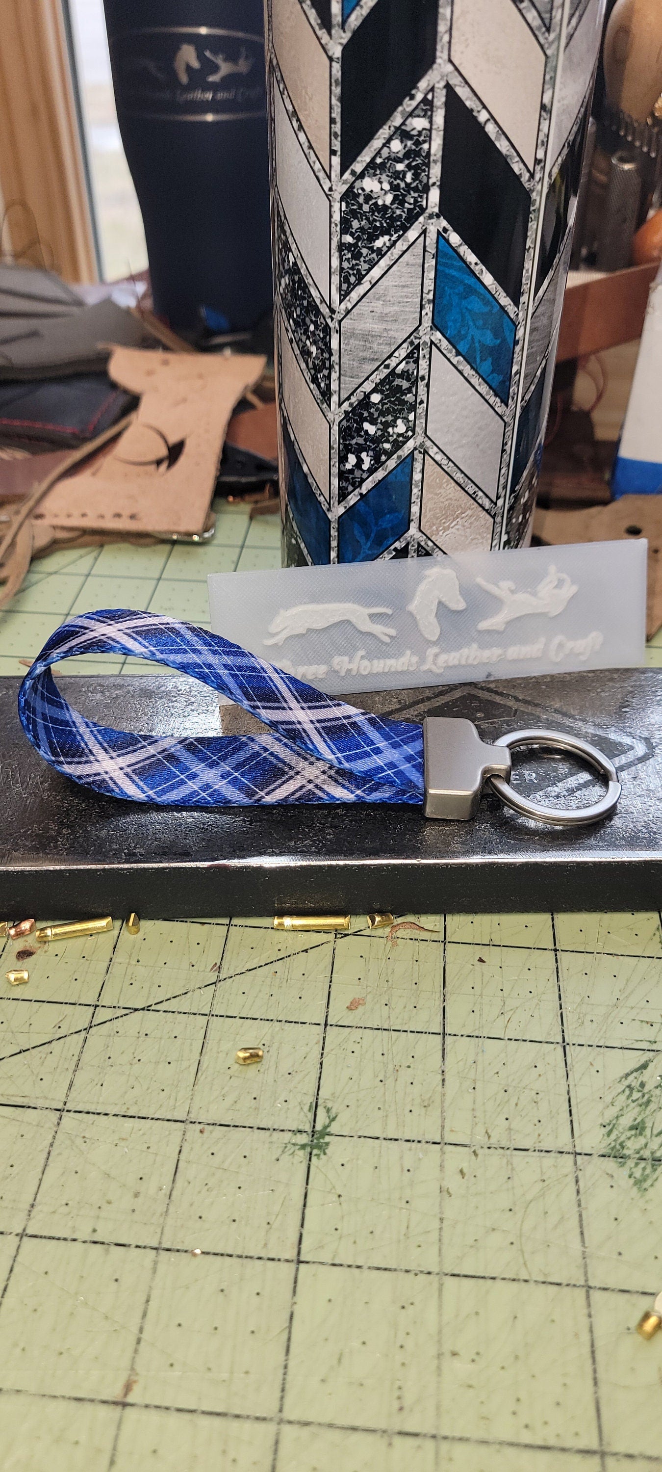 Key chain-Three Hounds Leather and Craft